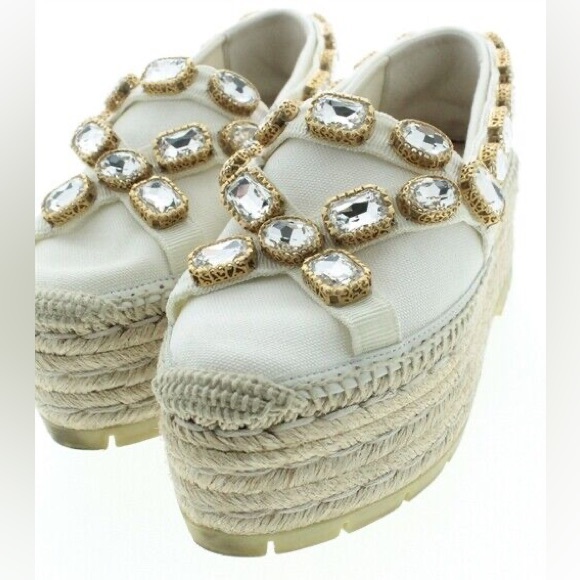 GUCCI Espadrilles WhitexIvory EU35 1/2(Approx. 21cm) 2200365879077 - Picture 9 of 11